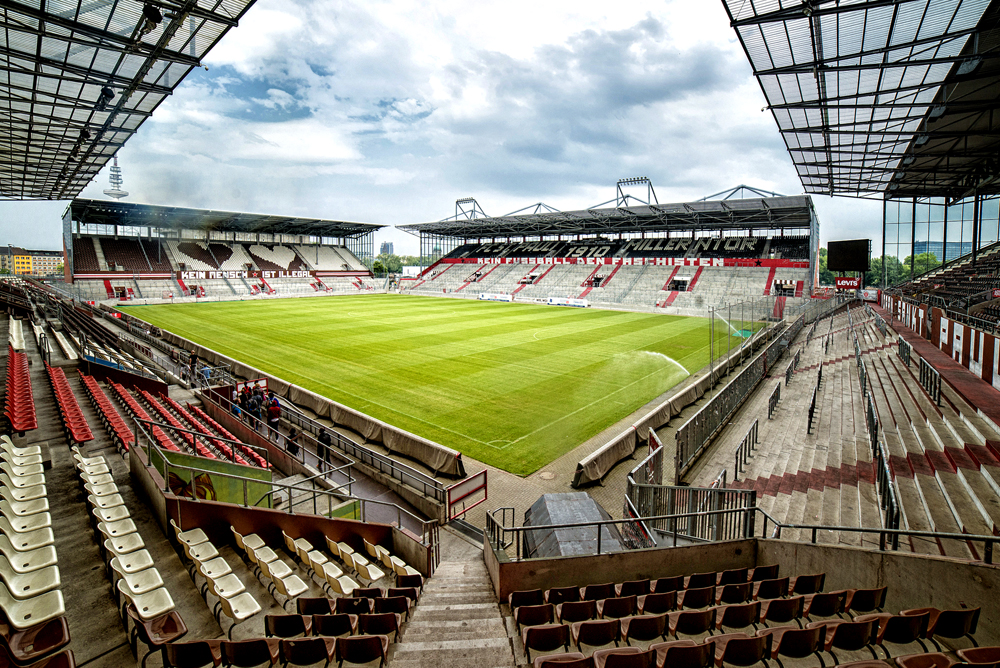 Das leere Millerntorstadion